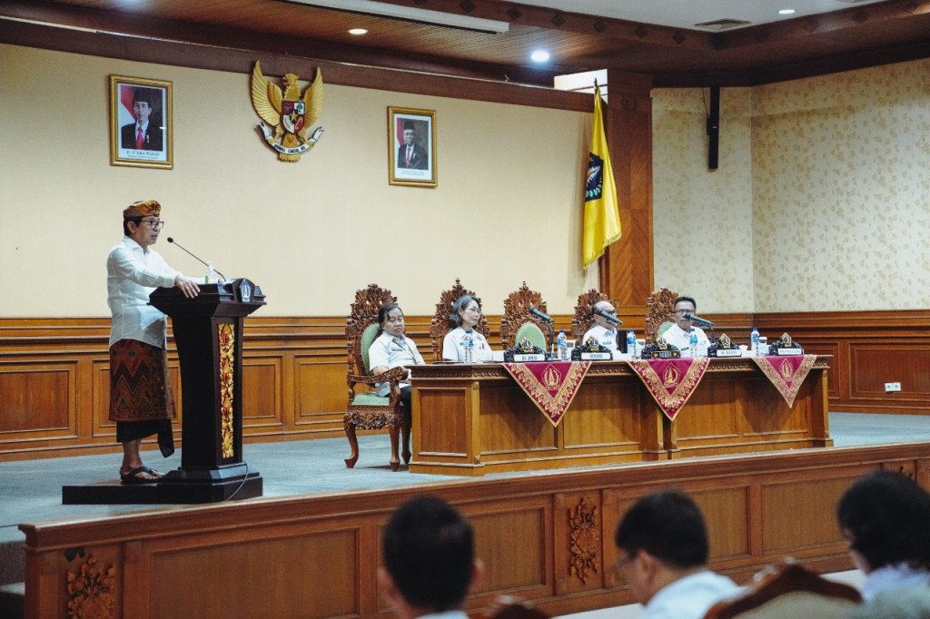 Sosialisasi Alokasi Anggaran Kelurahan di Kabupaten Badung Tahun 2024